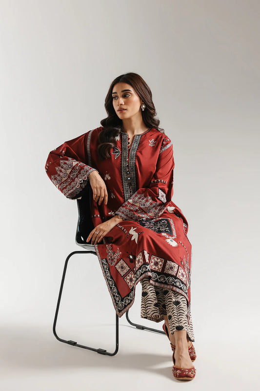 TERRACOTTA | E4233/103/303 | Rozana Collection SS '26 Drop 3 | Ethnc