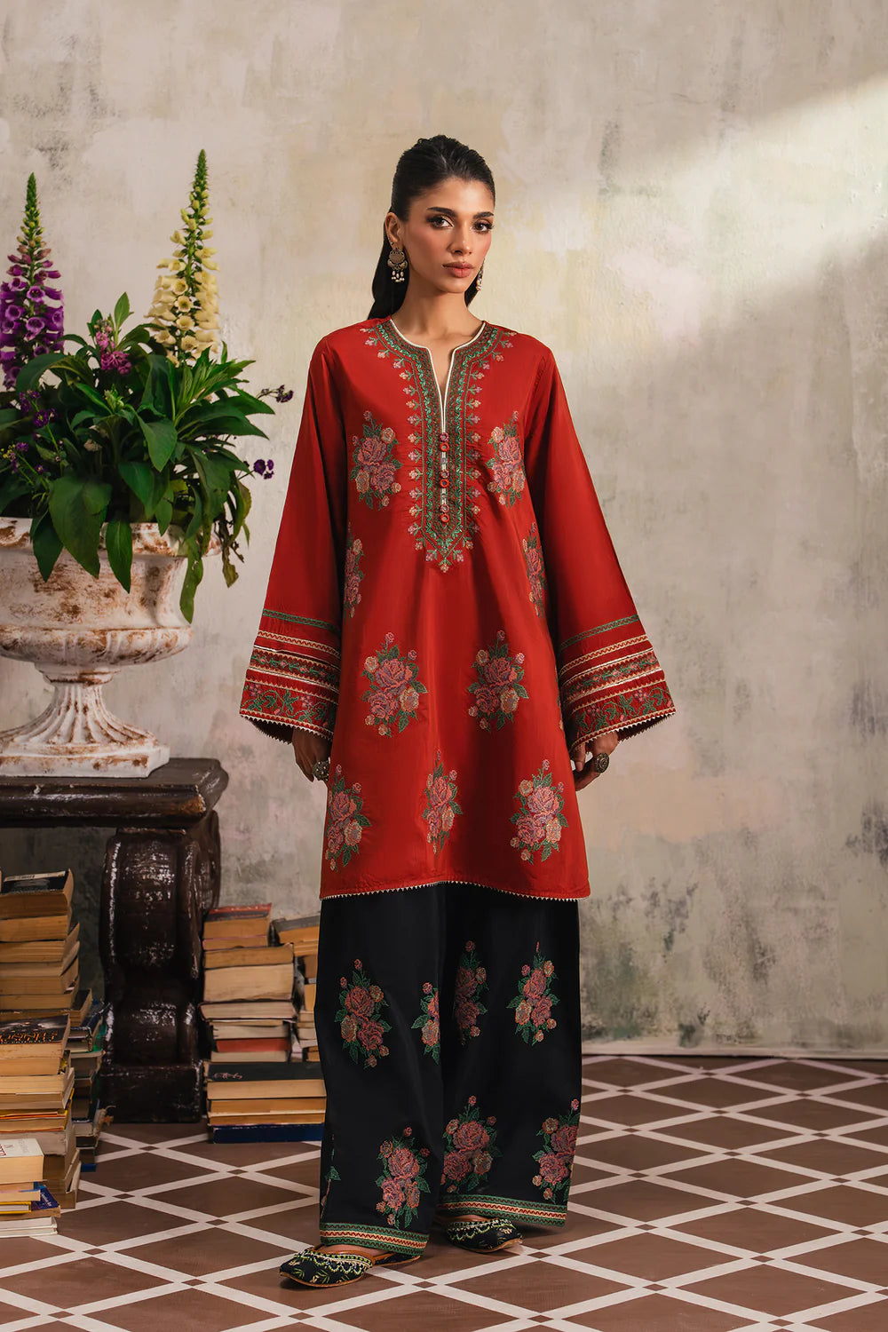 ORANGEADE | E4245/103/209 | Rozana Collection SS '26 - Drop 4 | Ethnc