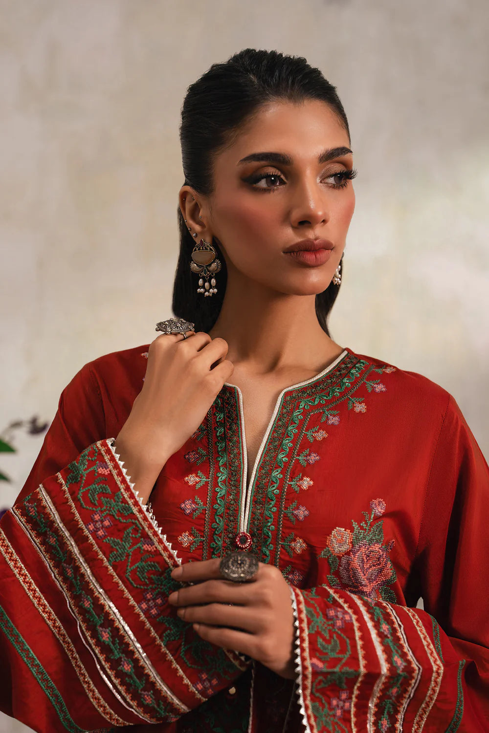 ORANGEADE | E4245/103/209 | Rozana Collection SS '26 - Drop 4 | Ethnc