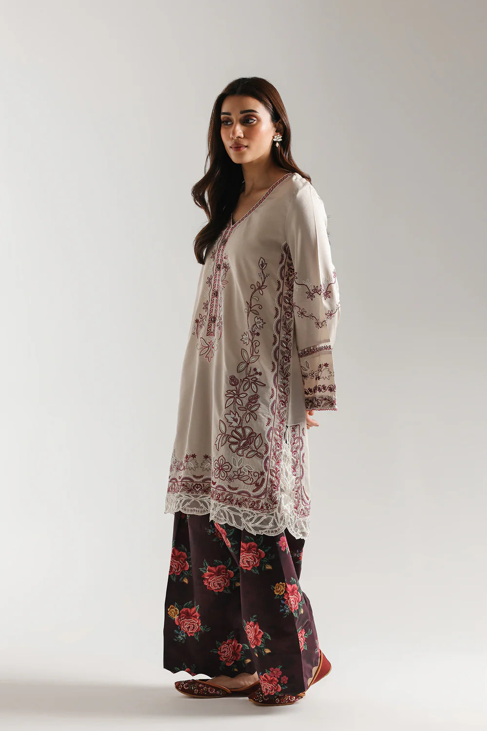 STONE | E4246/103/817 | Rozana Collection SS '26 Drop 3 | Ethnc