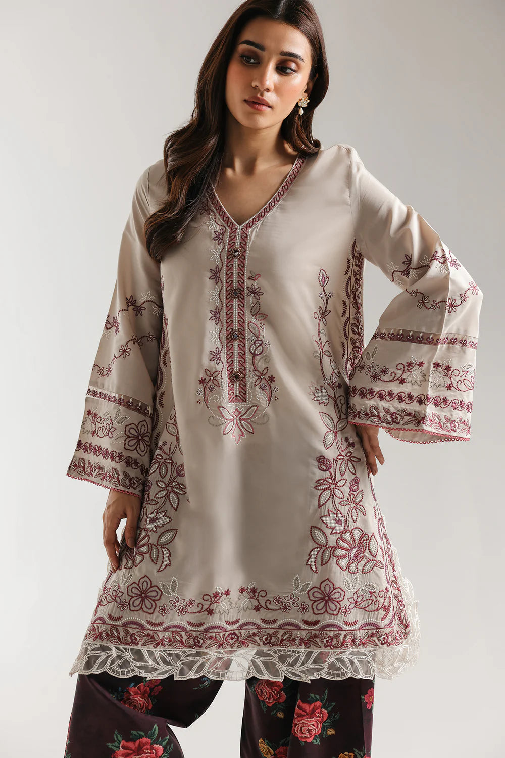 STONE | E4246/103/817 | Rozana Collection SS '26 Drop 3 | Ethnc