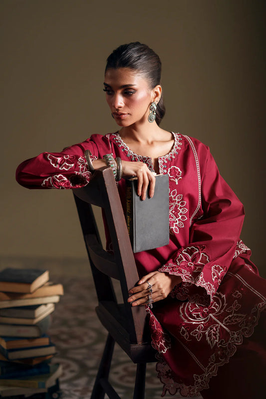 TERRACOTTA | E4278/103/303 | Rozana Collection SS '26- Drop 7 | Ethnc