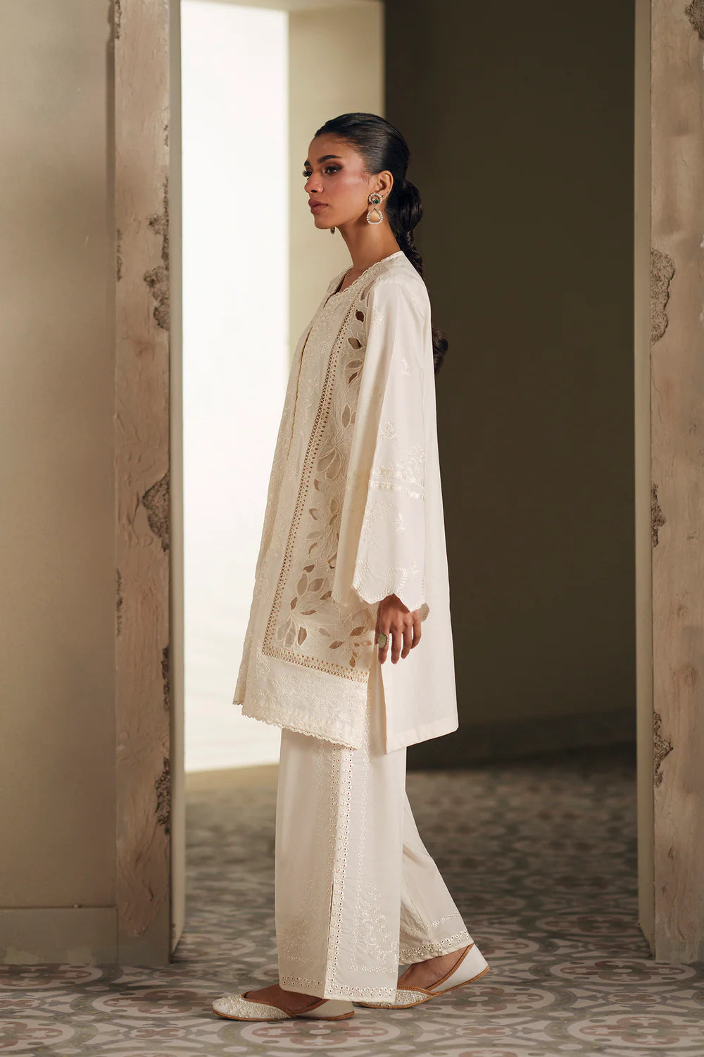 COCONUT MILK | E4363/103/003 | Rozana Collection SS '26- Drop 7 | Ethnc
