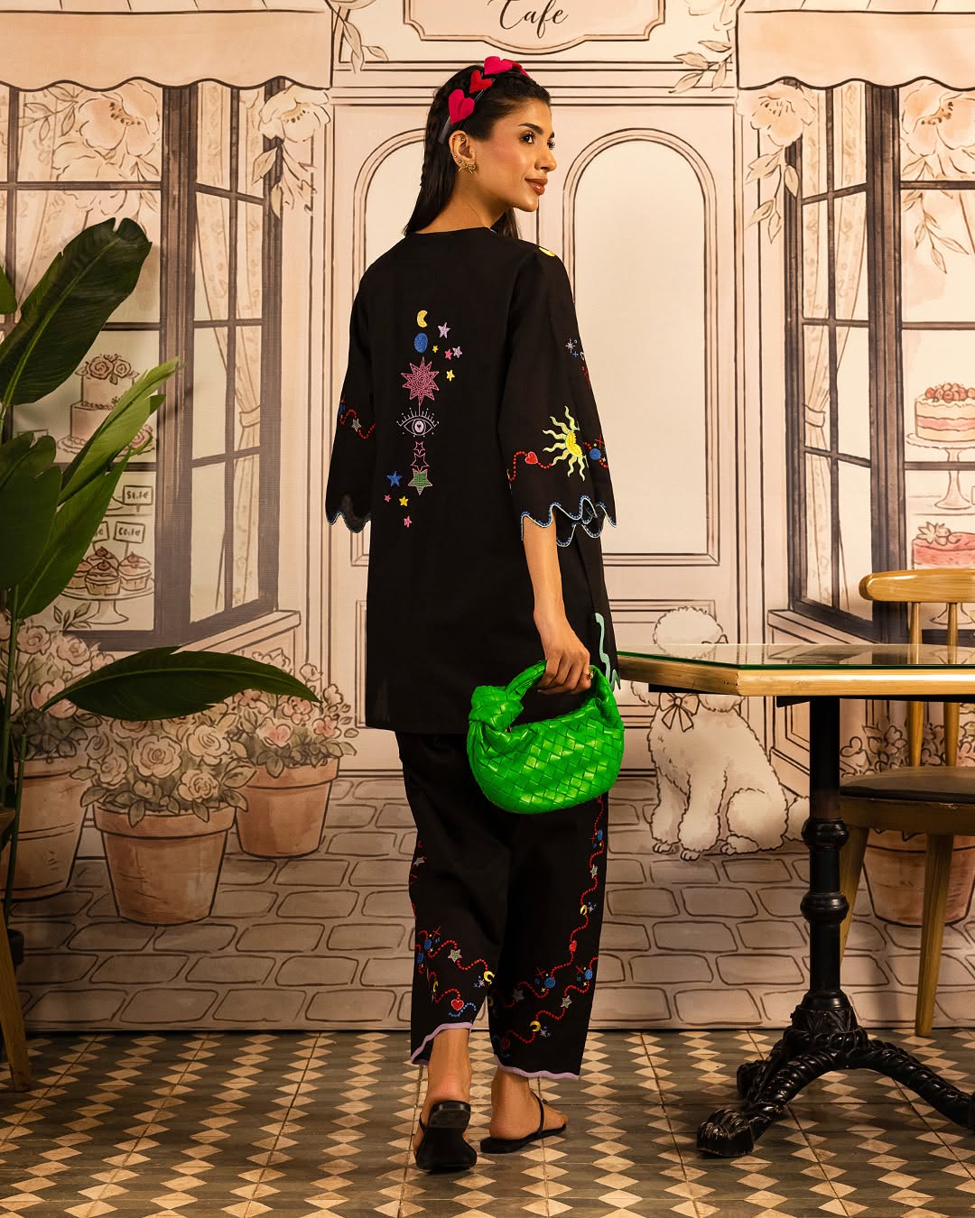 Black | Safi & Me | SANA SAFINAZ (RTS)