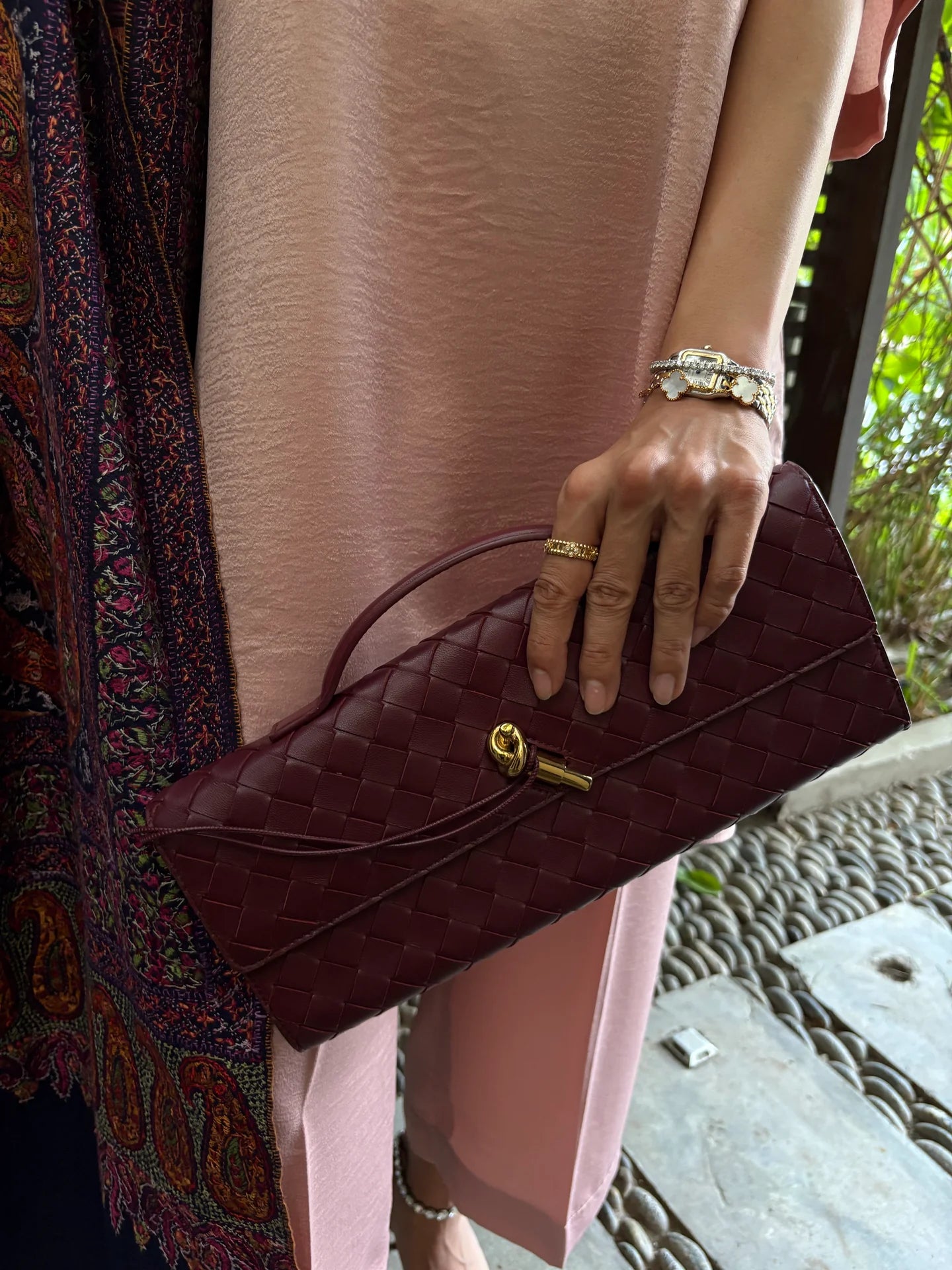 MUTED ROSEWOOD COCO SET | SAK ATELIER