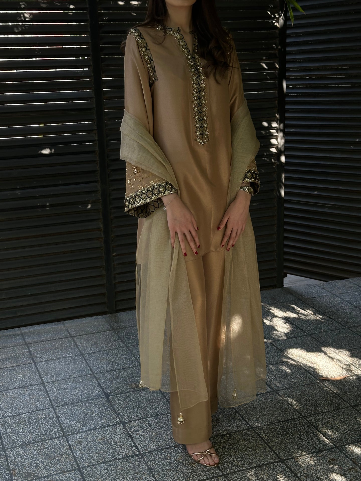 GOLD CELINA FORMAL | SAK ATELIER