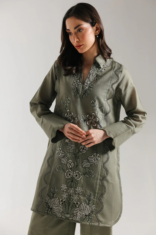 GREEN | E7695/102/701 | Women Casual SS '26 Drop 3 | Ethnc