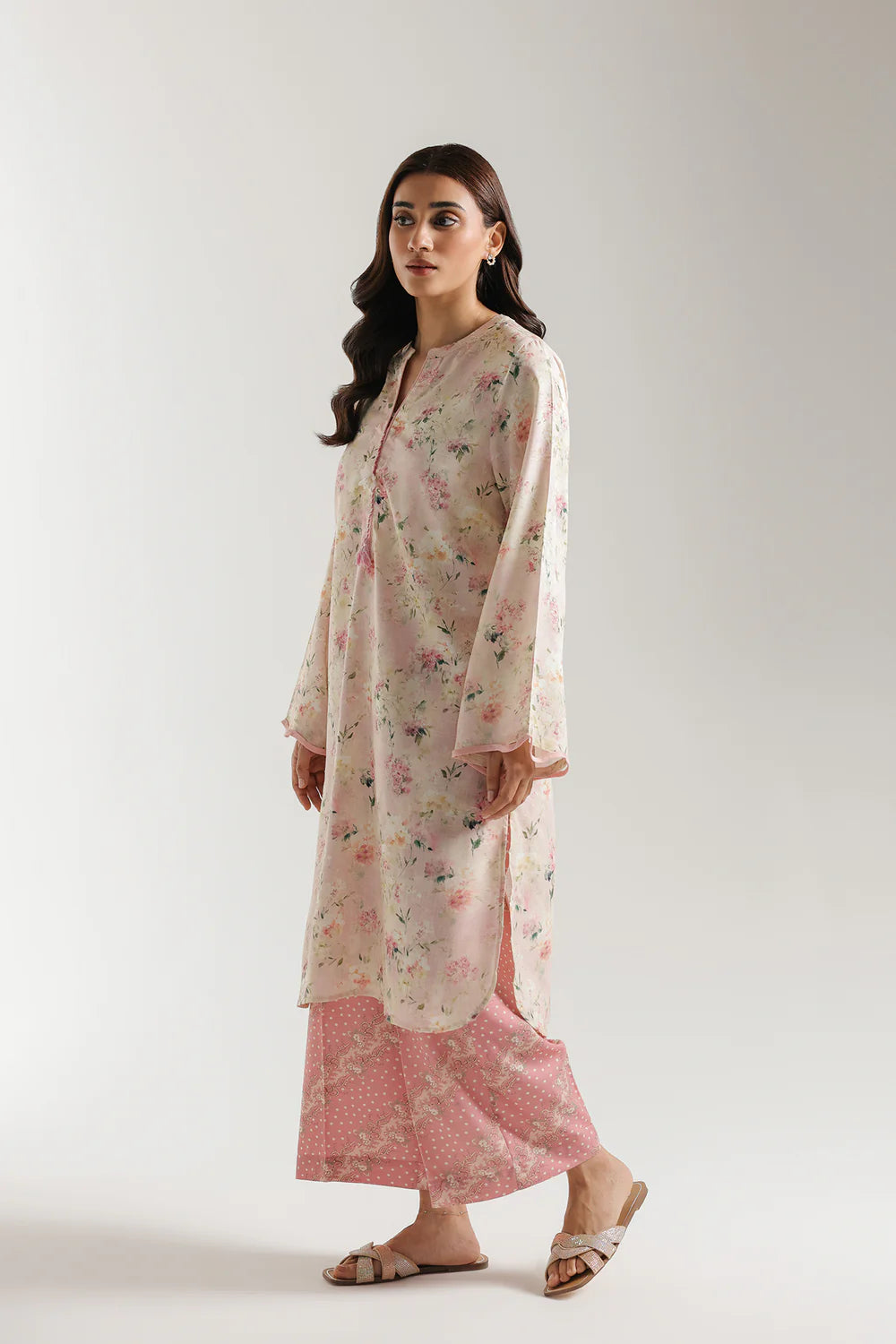 LIGHT PINK | E7840/102/316 | Women Casual Summer '26 - Drop 3 | Ethnc