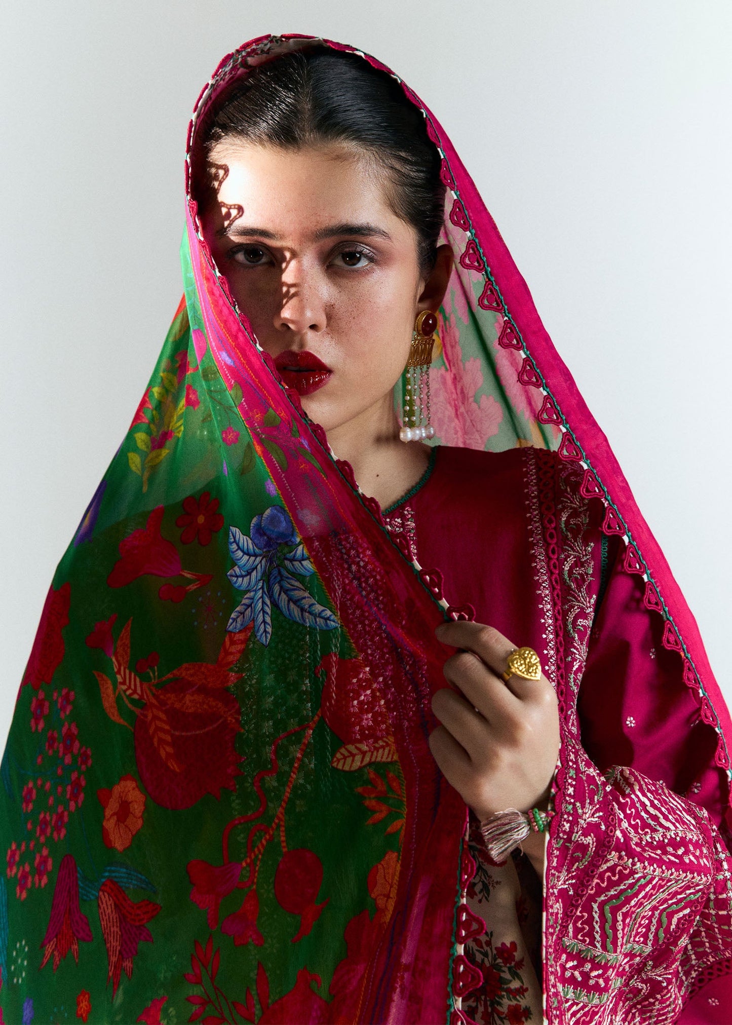 Saaha | Hussain Rehar Luxury Lawn’25
