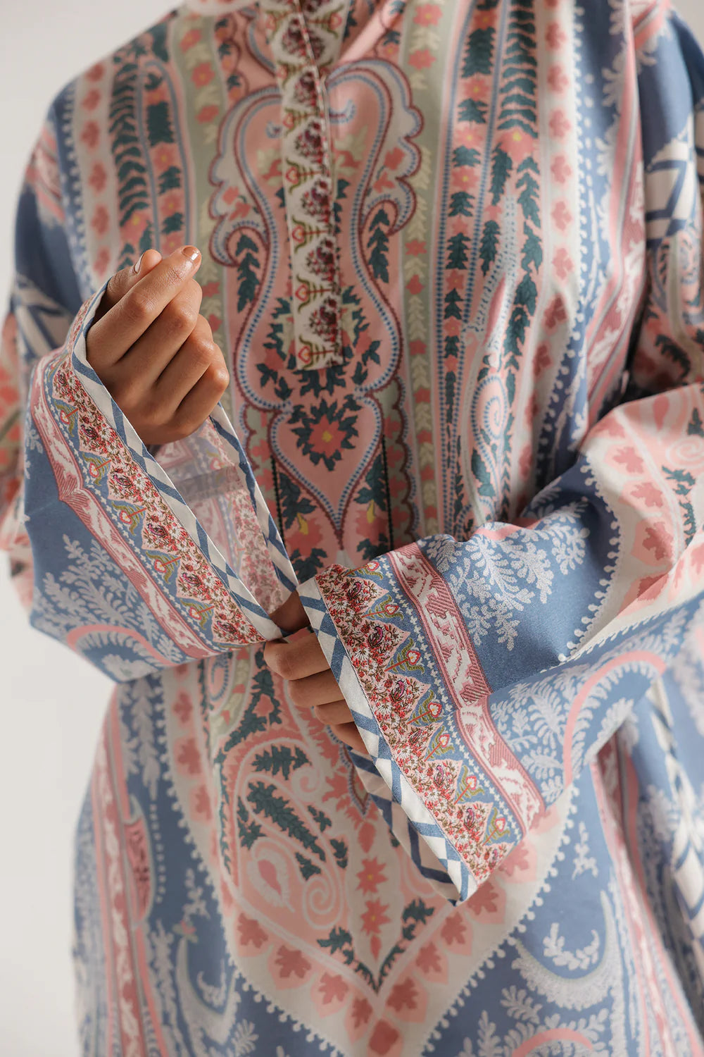 PASTEL PINK | E7971/102/425 | Women Casual Summer '26 - Drop 3 | Ethnc