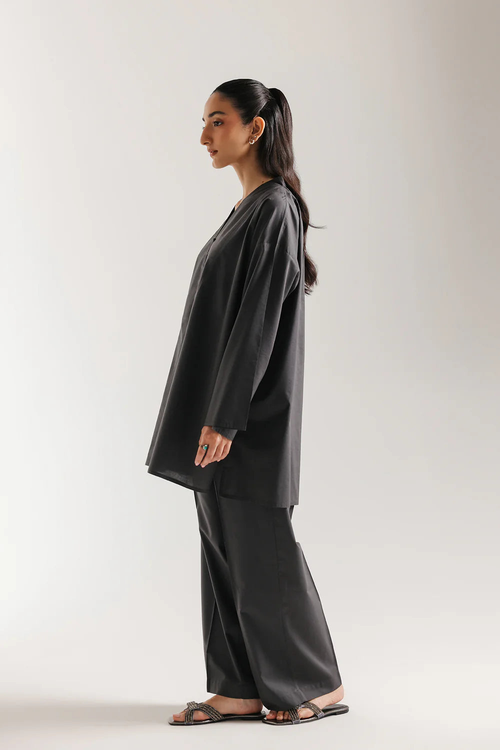 GREY | E8165/102/906 | Women Casual SP SS '26- Drop 4 | Ethnc
