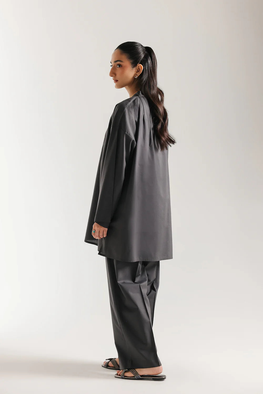 GREY | E8165/102/906 | Women Casual SP SS '26- Drop 4 | Ethnc