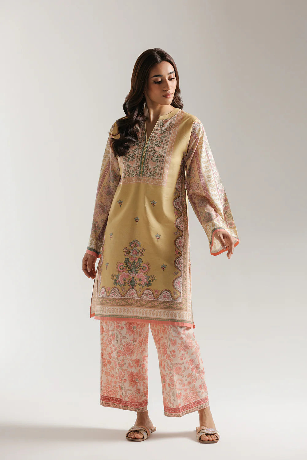 PALE YELLOW | E8167/102/114 | Women Casual Summer '26 - Drop 3 | Ethnc