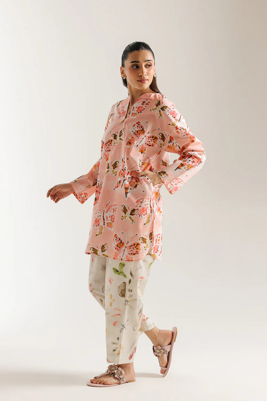 POWDER CORAL | E8174/102/327 | Women Casual SP SS '26- Drop 4 | Ethnc