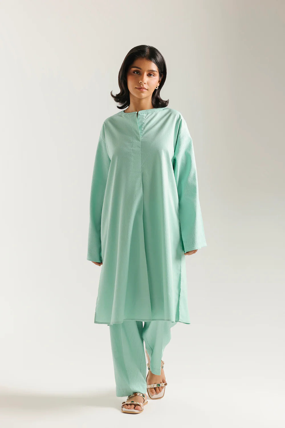 SEA GREEN | E8187/102/714 | Women Casual Summer '26 - Drop 3 | Ethnc