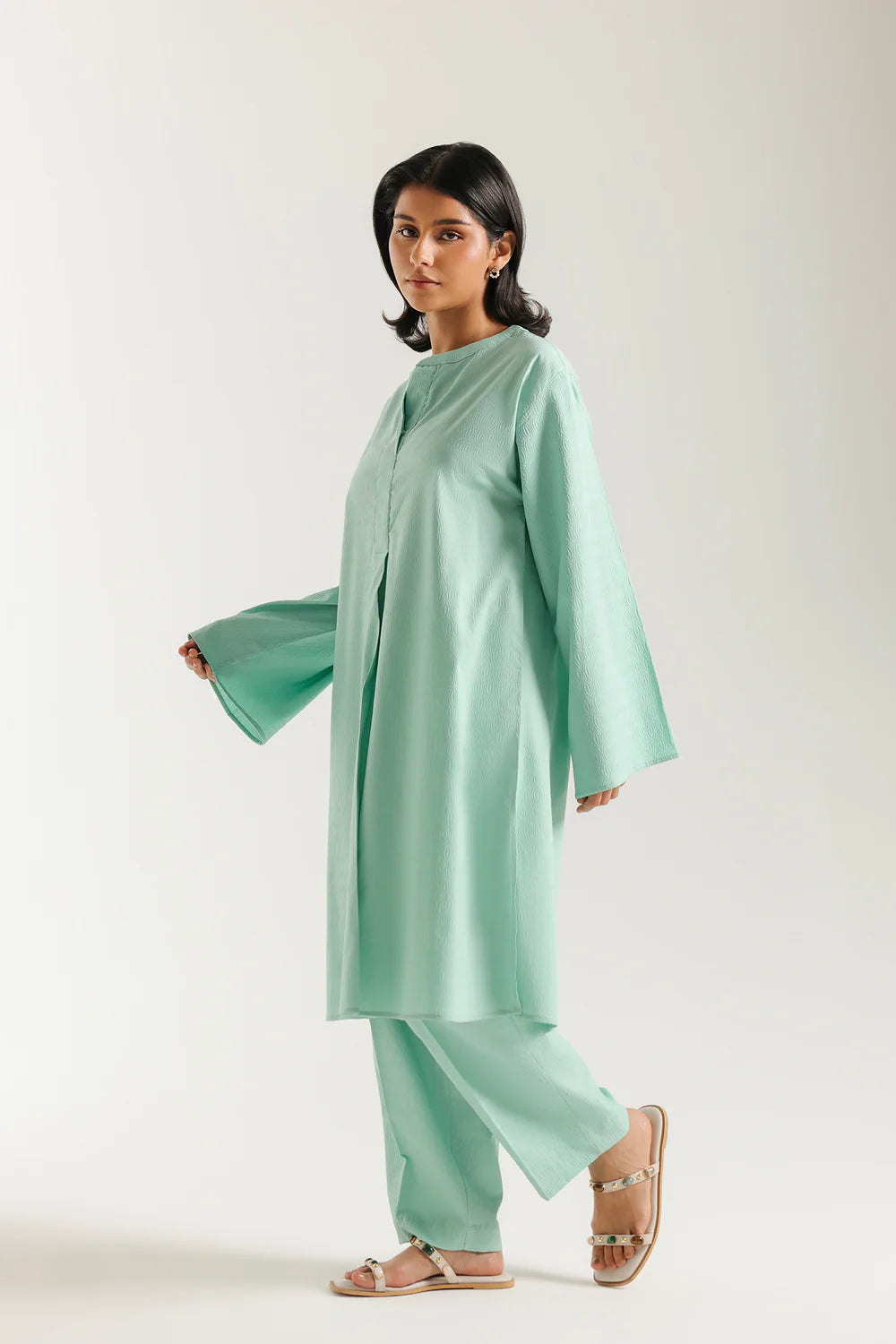 SEA GREEN | E8187/102/714 | Women Casual Summer '26 - Drop 3 | Ethnc