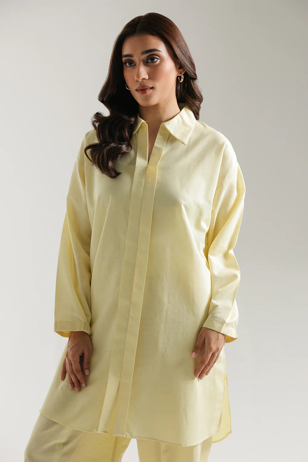 BRIGHT YELLOW | E8555/102/109 | Women Casual Summer '26 - Drop 3 | Ethnc