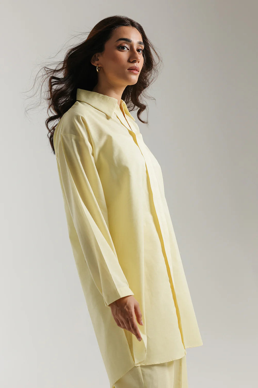BRIGHT YELLOW | E8555/102/109 | Women Casual Summer '26 - Drop 3 | Ethnc