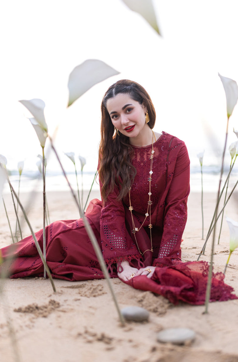 Qalamkar Luxury Lawn 2024 | FP-07 AISHA