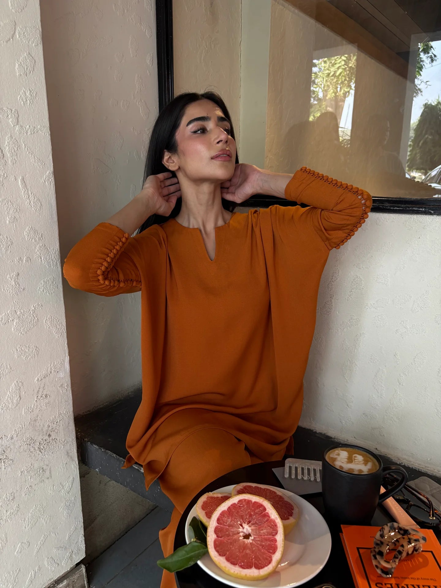 Burnt Orange Gabby Set | SAK ATELIER