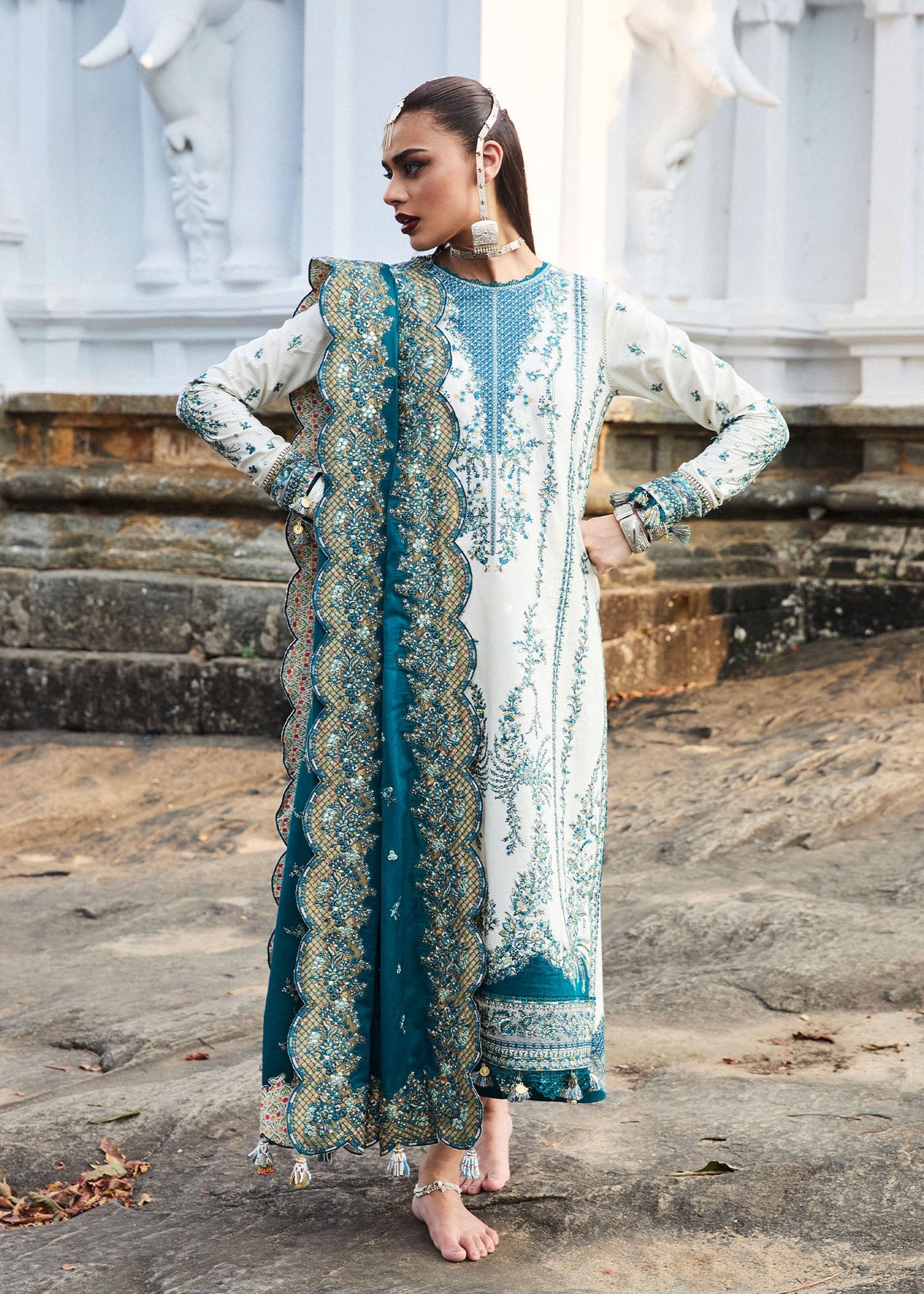 Veil | Hussain Rehar Luxury Lawn’25