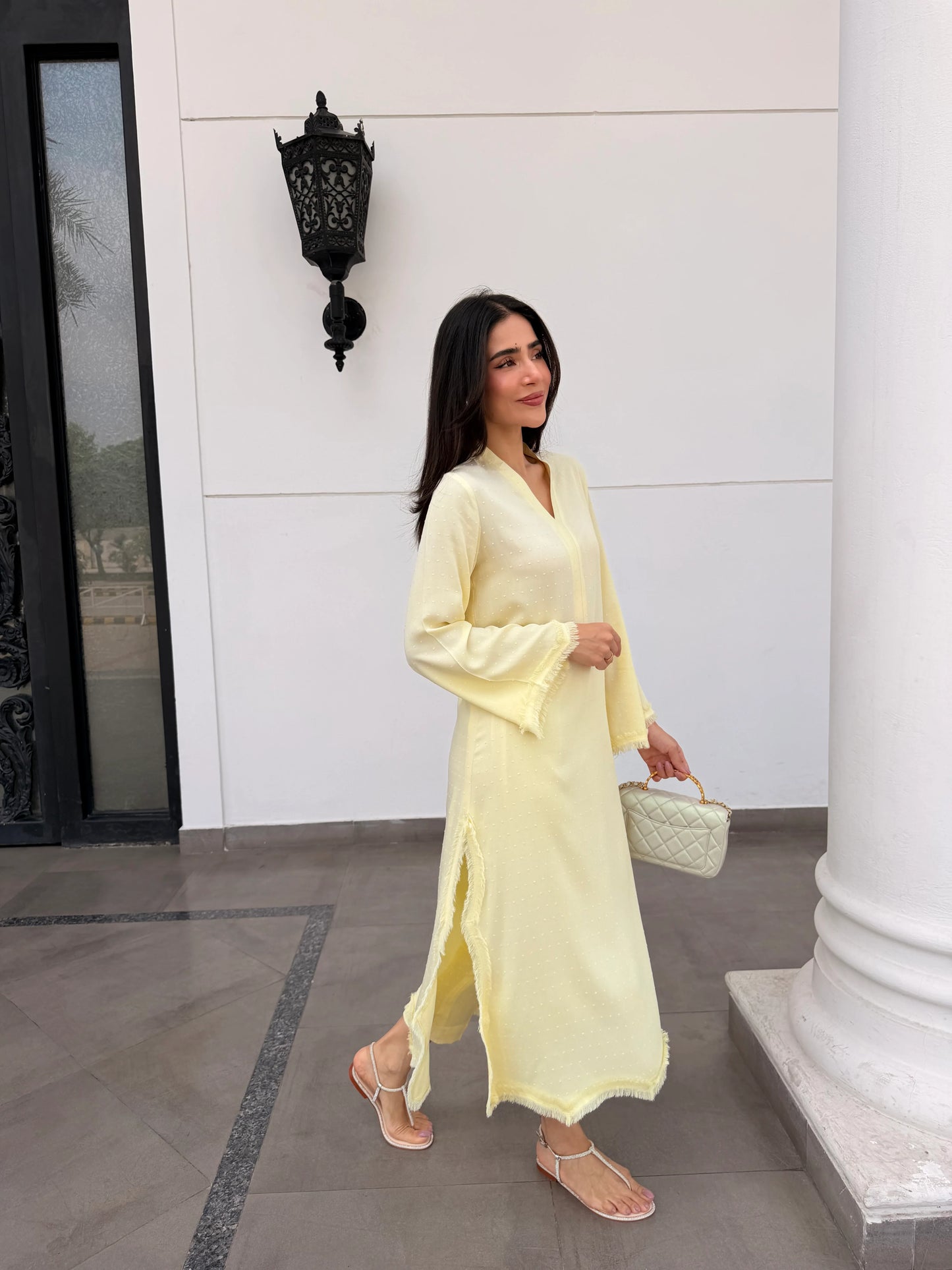 LEMON SWISS VOILE SABLE SET  | Sak Atelier