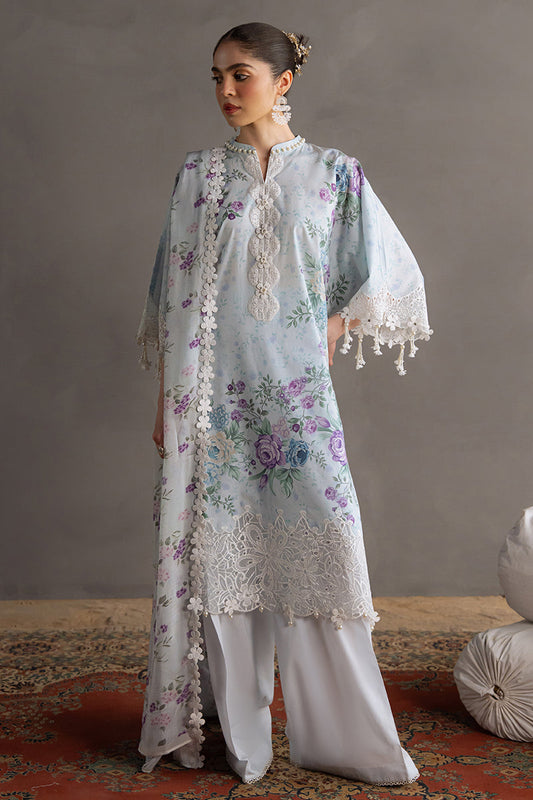 OCEAN BREEZE-3PC PRINTED LAWN SUIT | Cross Stitch