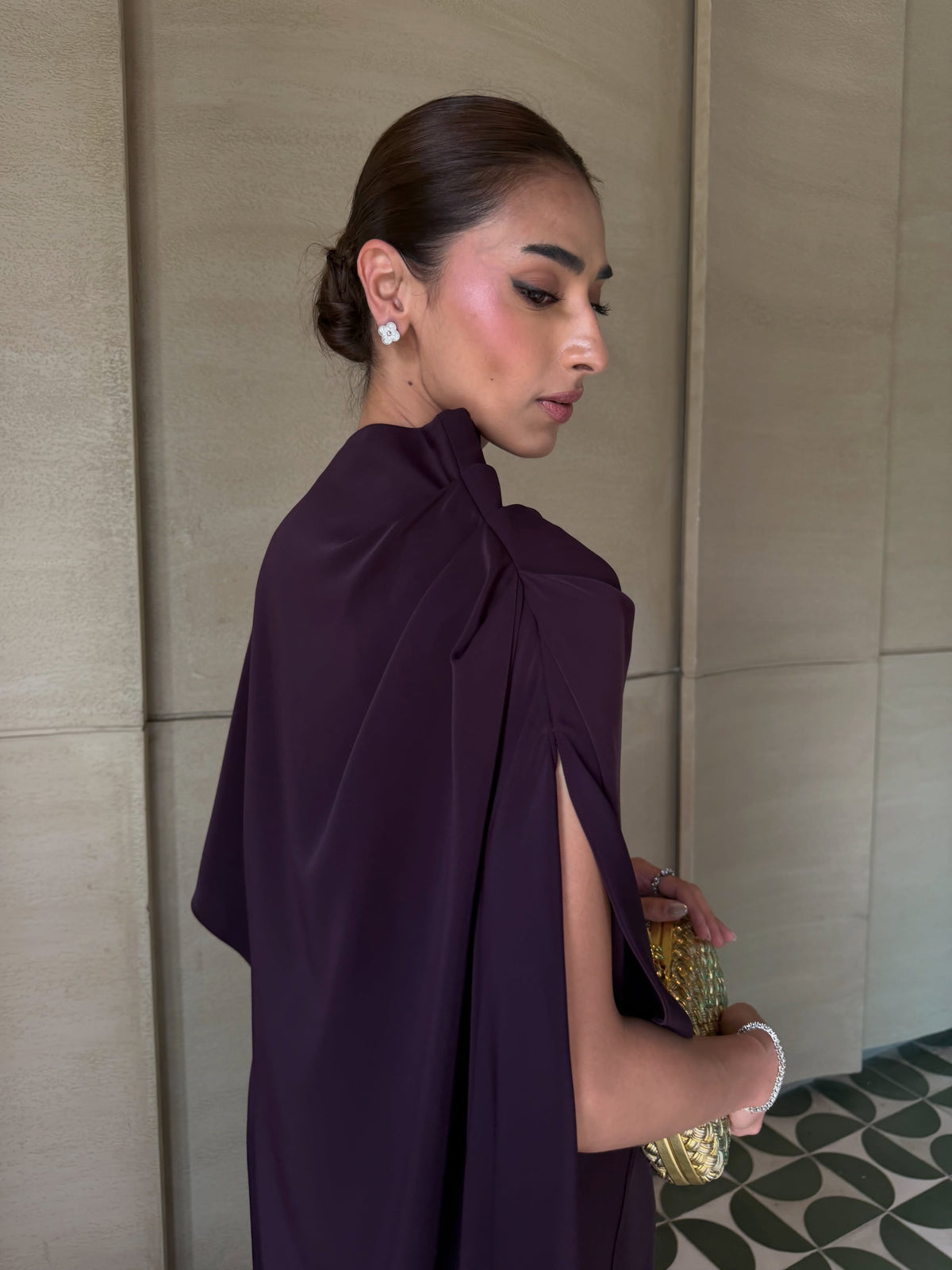 KENDALL SET IN AUBERGINE | Sak Atelier