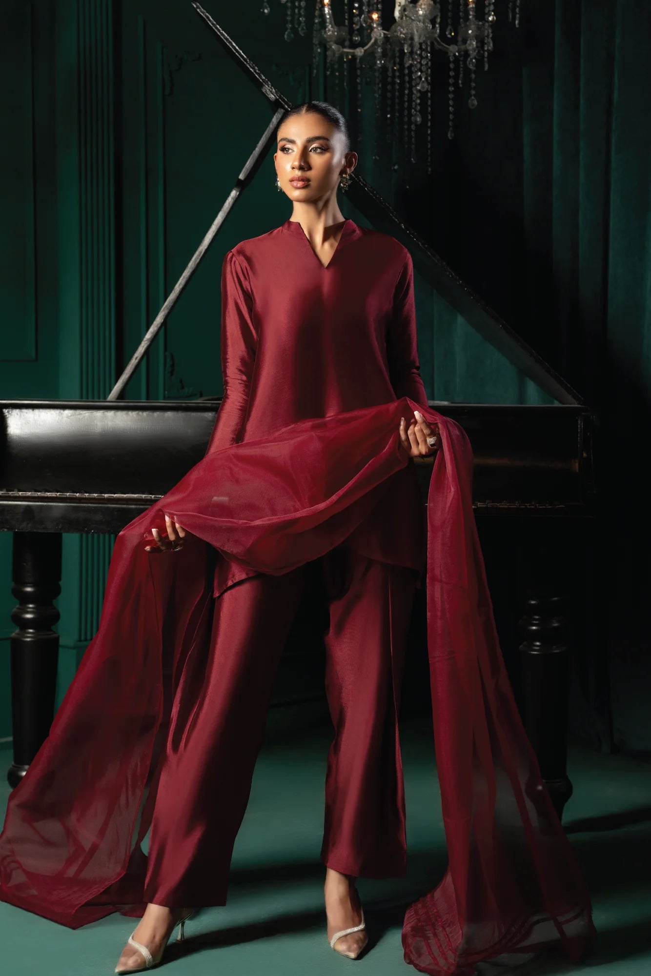 Ruby - with Farshi Shalwar | Wearinsead