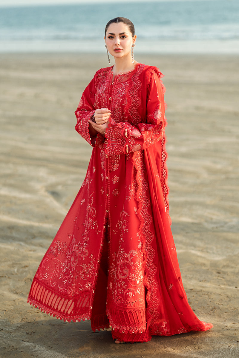 Bella-FK-07| Qalamkar - Sahil Luxury Lawn’25