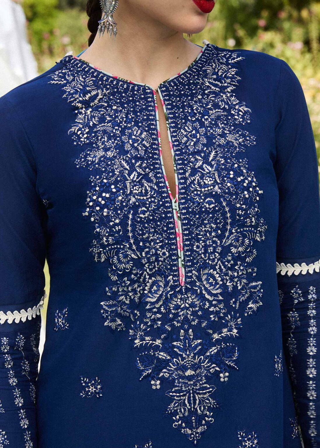 Cyan |Hussain Rehar Summer Lawn 2024