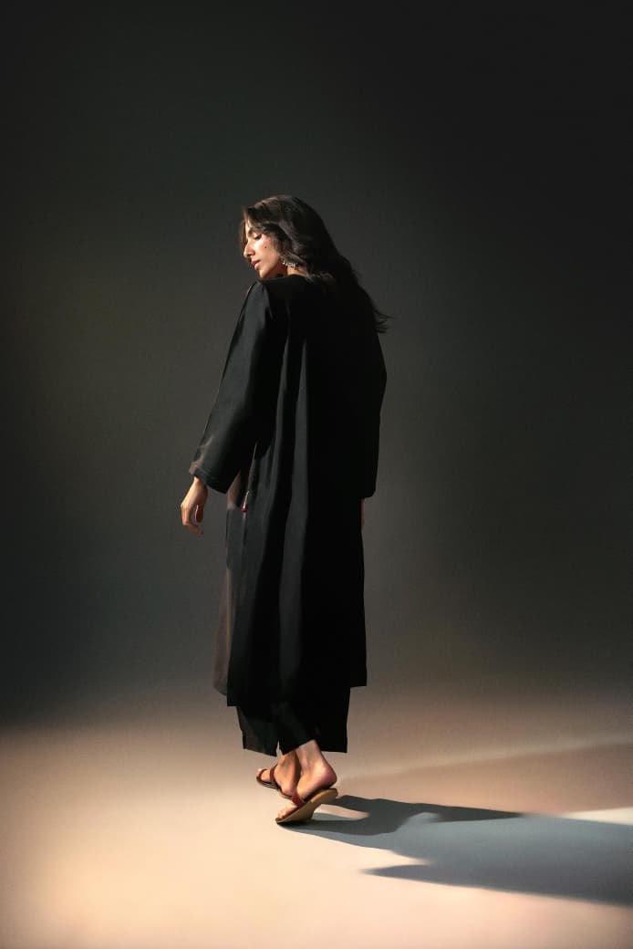 Pehli Si Muhabbat Set (Black) | Sukoon | M by Mahira