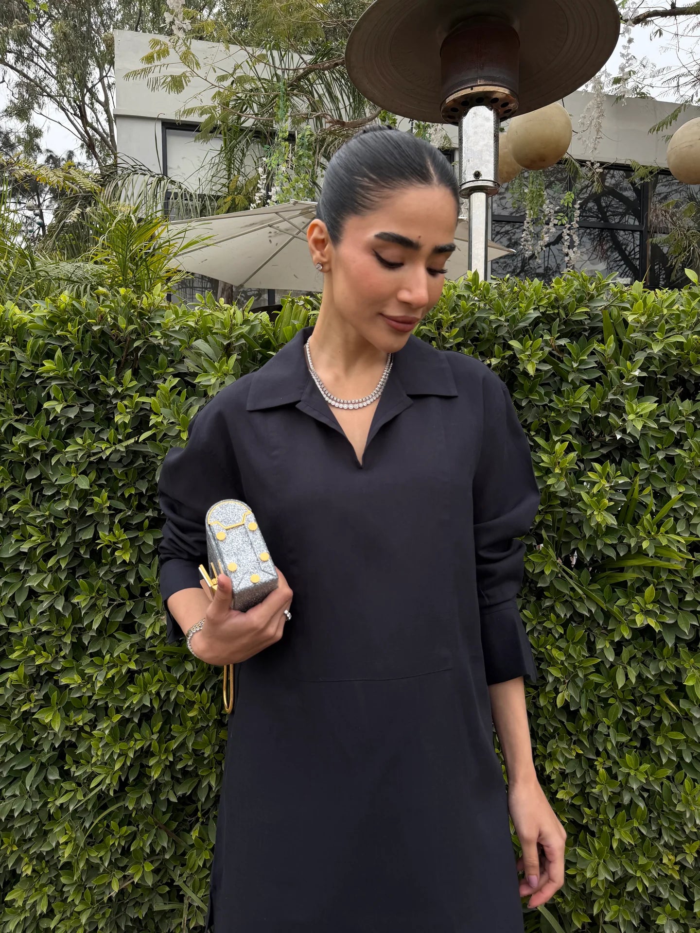 Charcoal Linen Willow Set | Sak Atelier