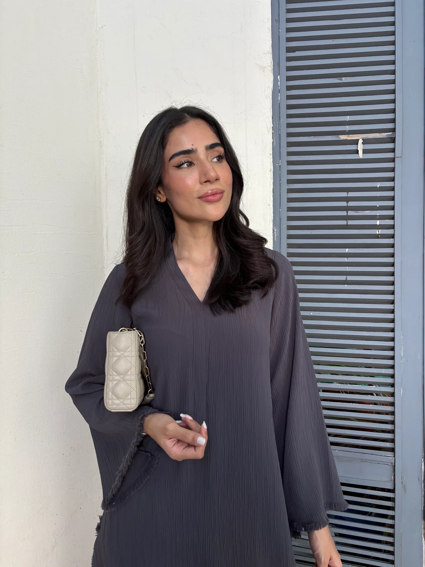 CHARCOAL DHAAGA SET | Sak Atelier
