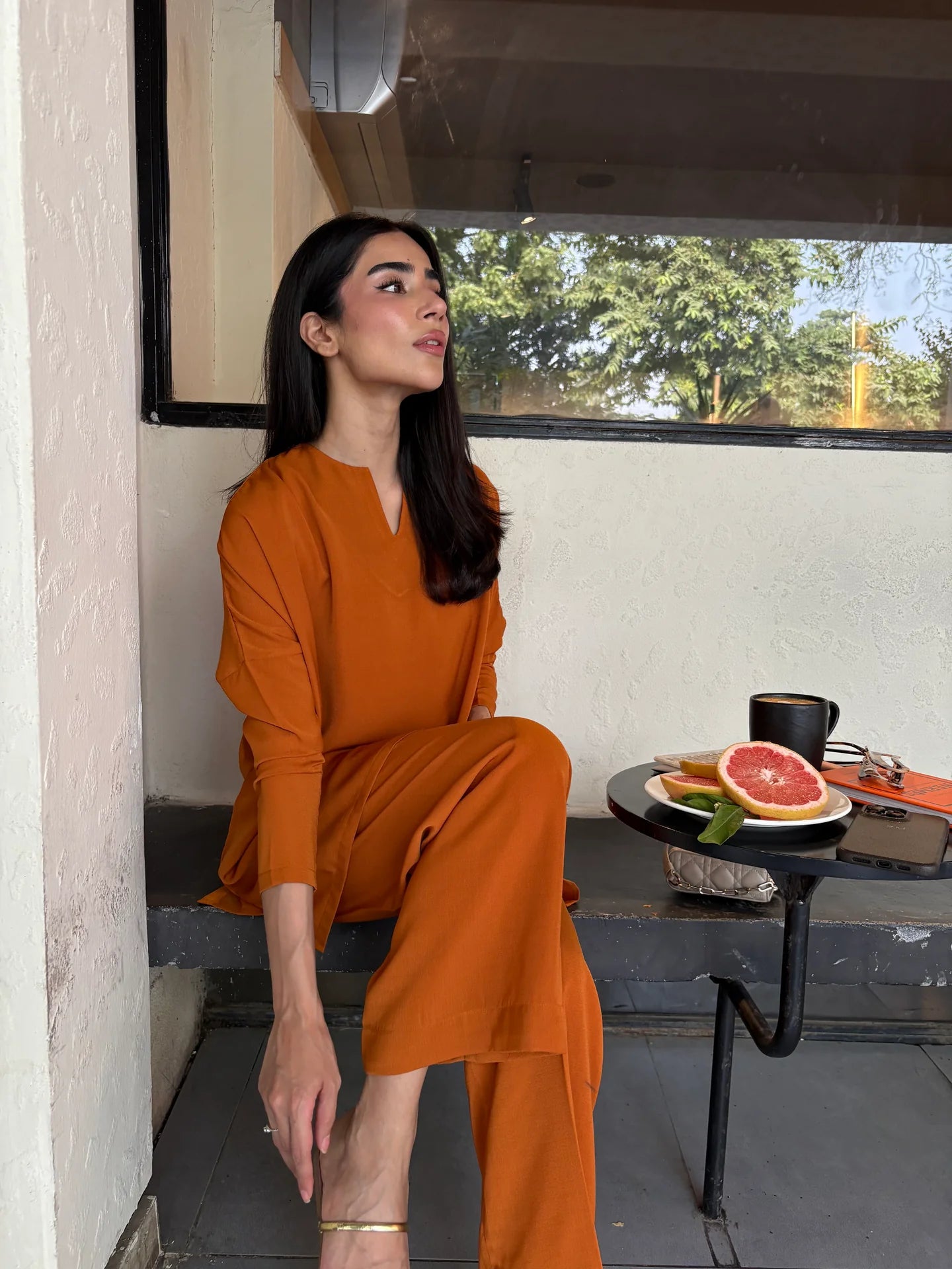 Burnt Orange Gabby Set | SAK ATELIER