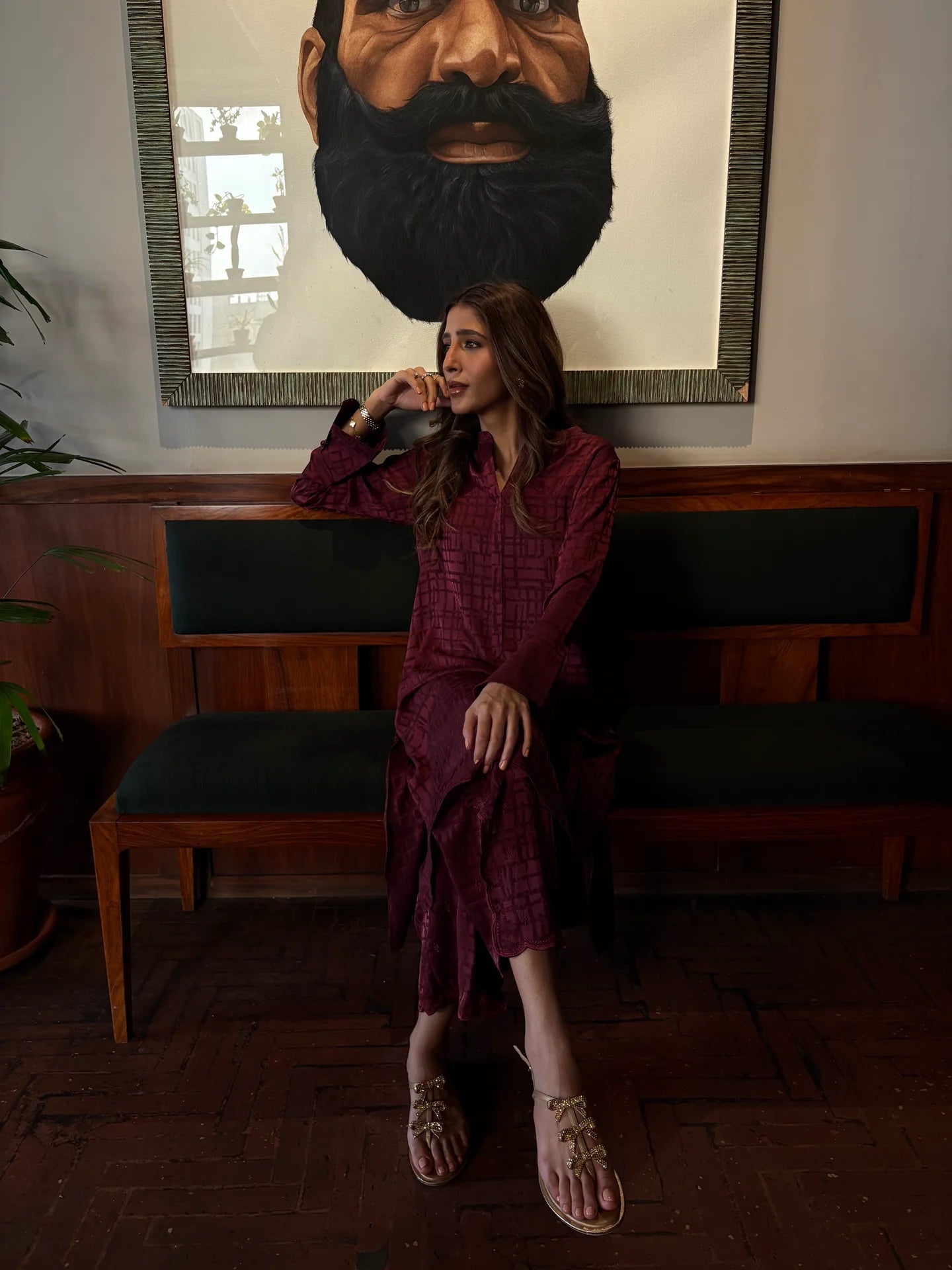 BURGUNDY BELIZE SET | SAK ATELIER