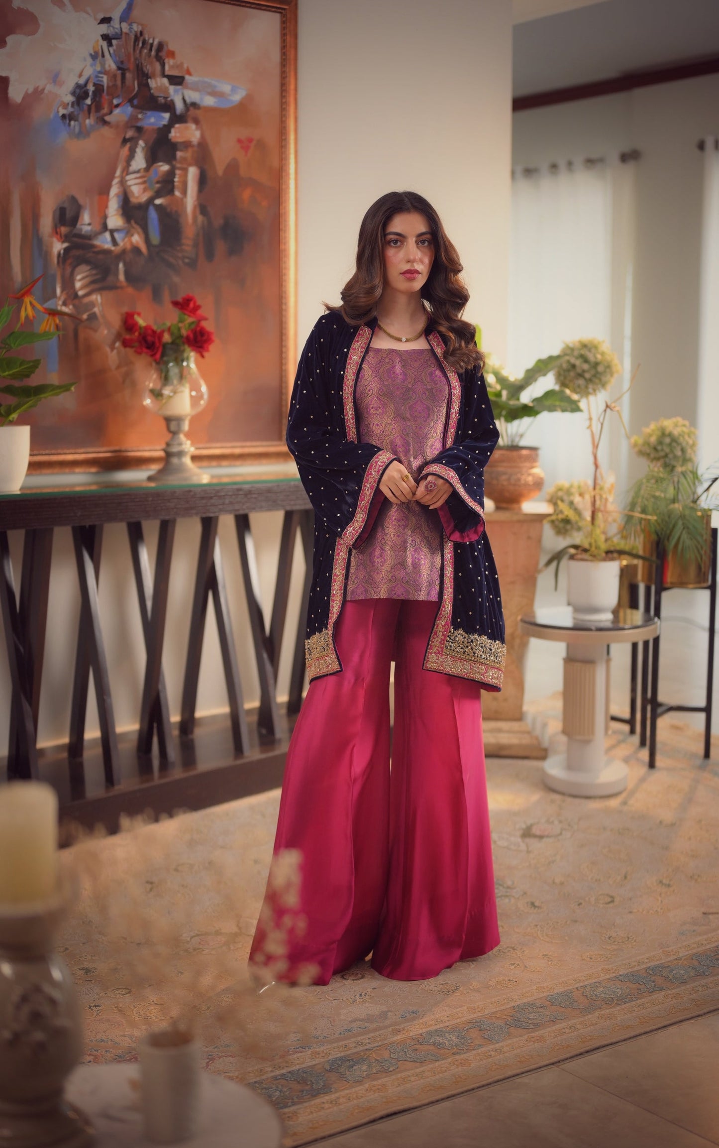 The Azure Set | Zainab Shamsi Studio