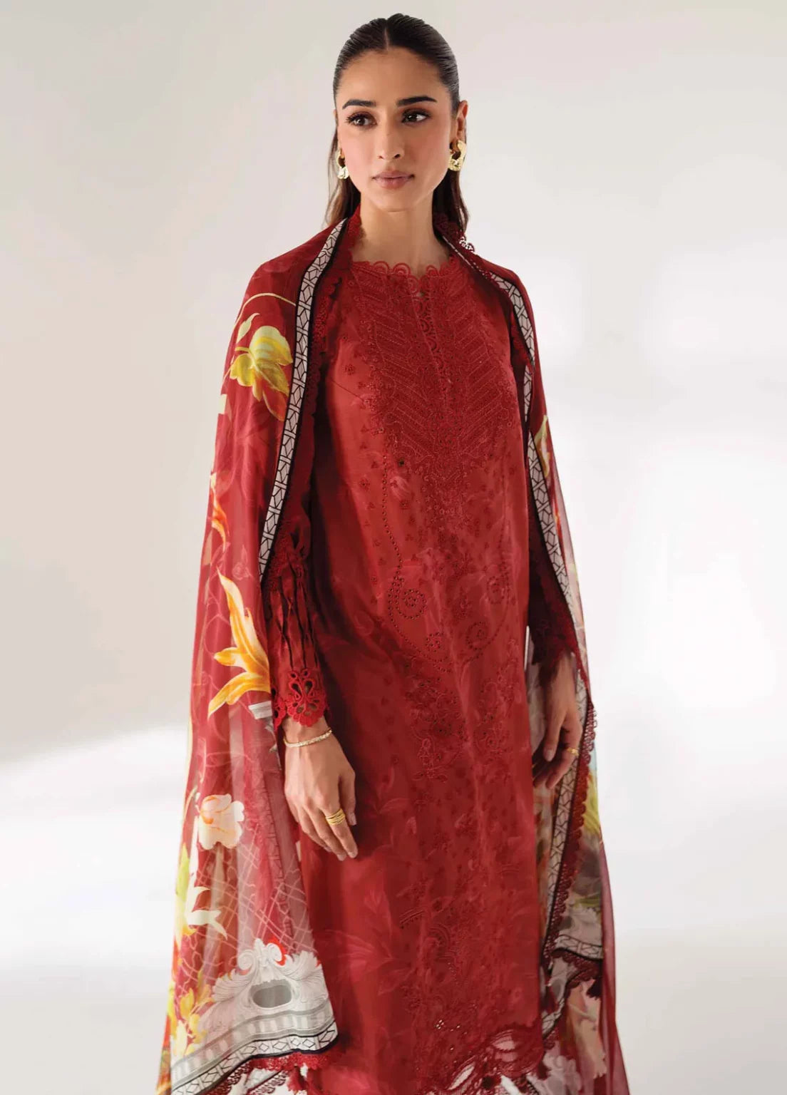 Renee | Qprints By Qalamkar Embroidered Lawn 2024