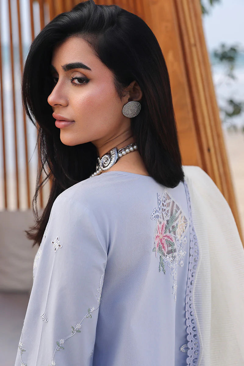 SA-08 ZAYNA | Qalamkar - Sahil Luxury Lawn’26