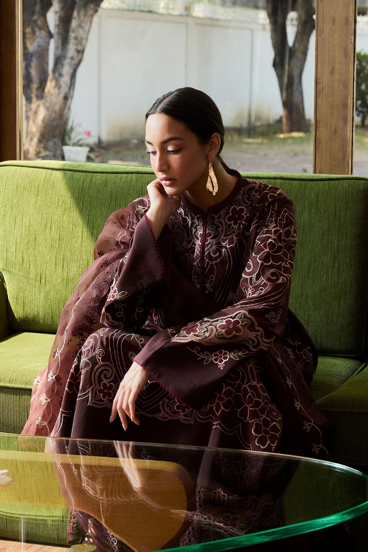 Shizumi-4B | Zara Shahjahan Satori Unstitched Luxury Lawn’25