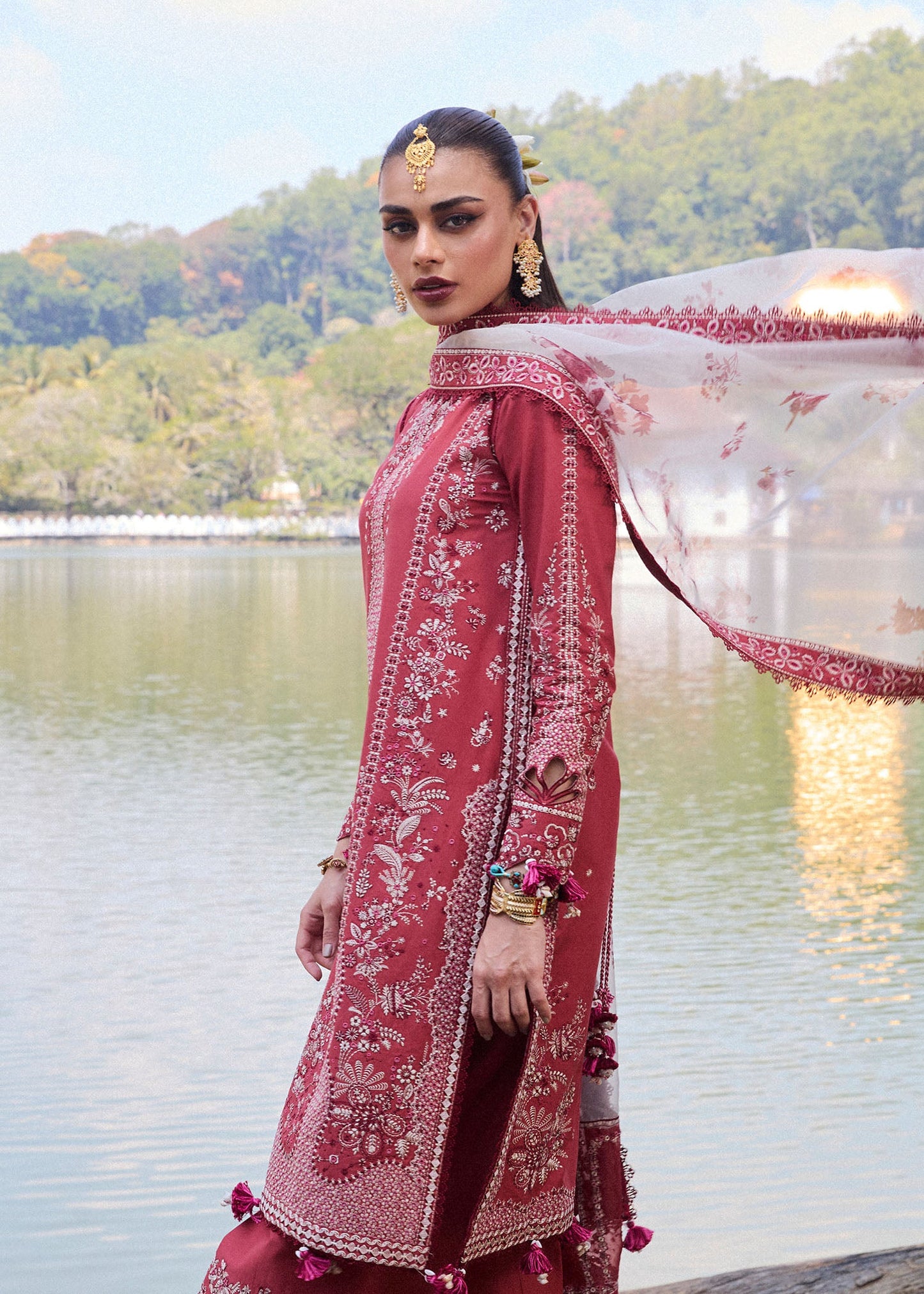 Flare | Hussain Rehar Luxury Lawn’25