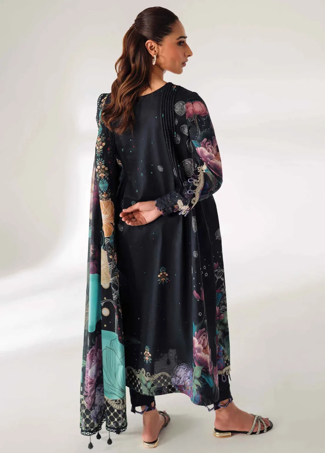 Aniqa | Qprints By Qalamkar Embroidered Lawn 2024