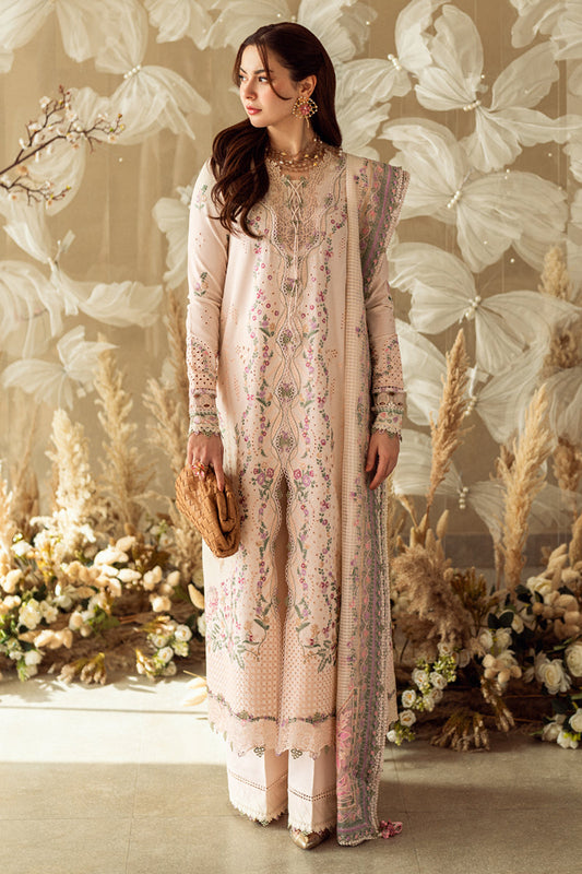 Lily -FK12| Qalamkar - Sahil Luxury Lawn’25