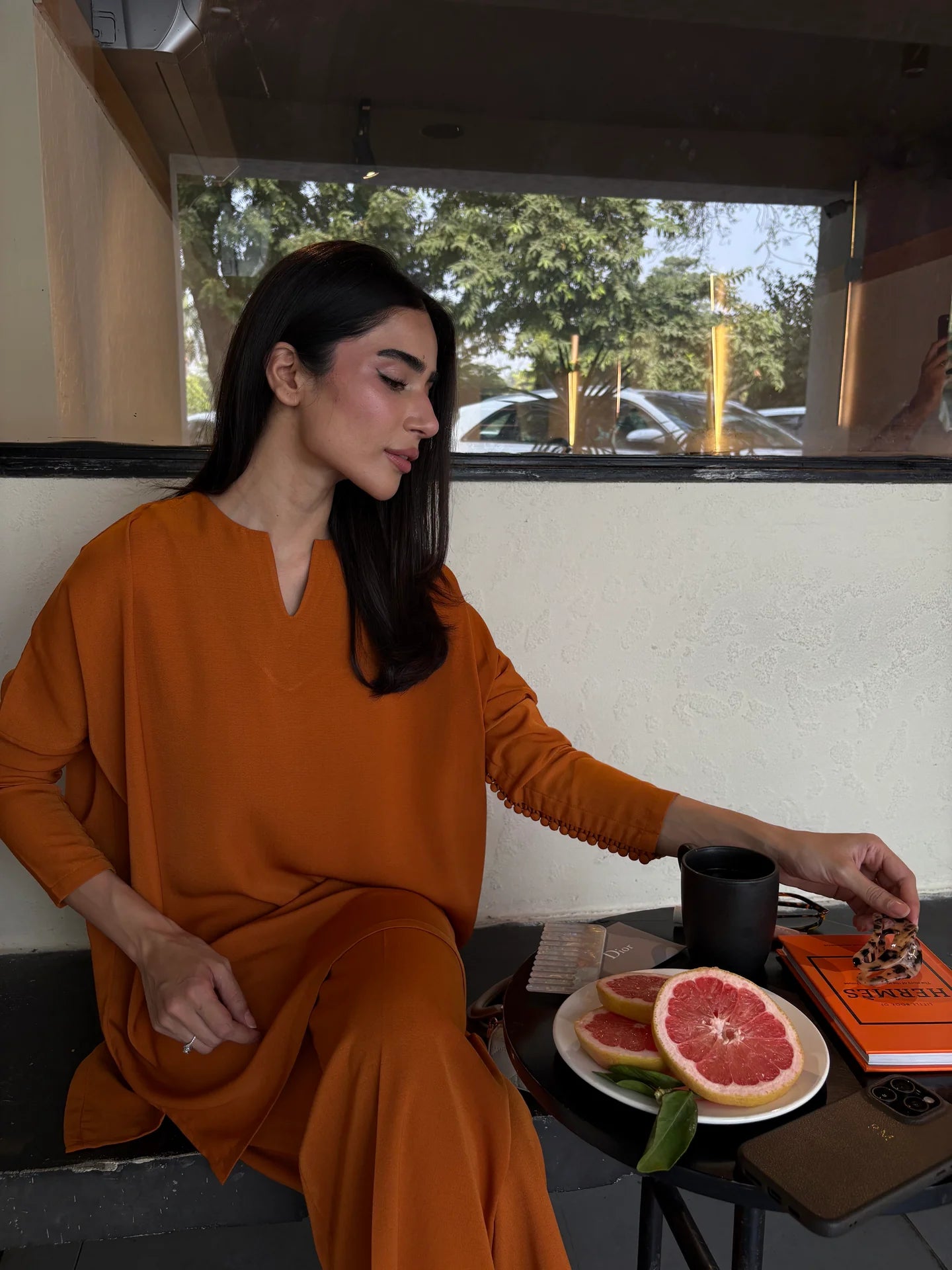 Burnt Orange Gabby Set | SAK ATELIER