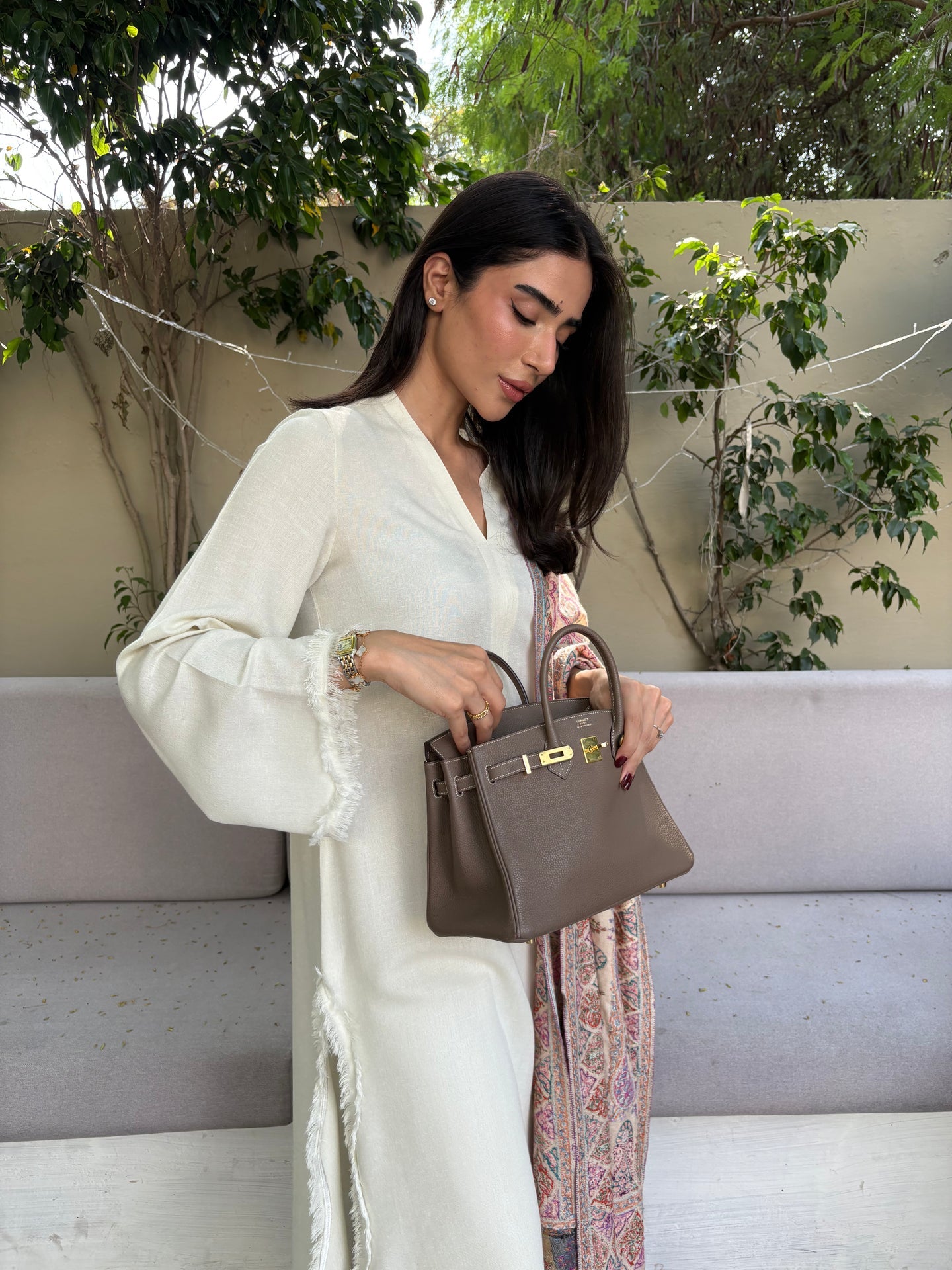 OFF WHITE SABLE SET | SAK ATELIER