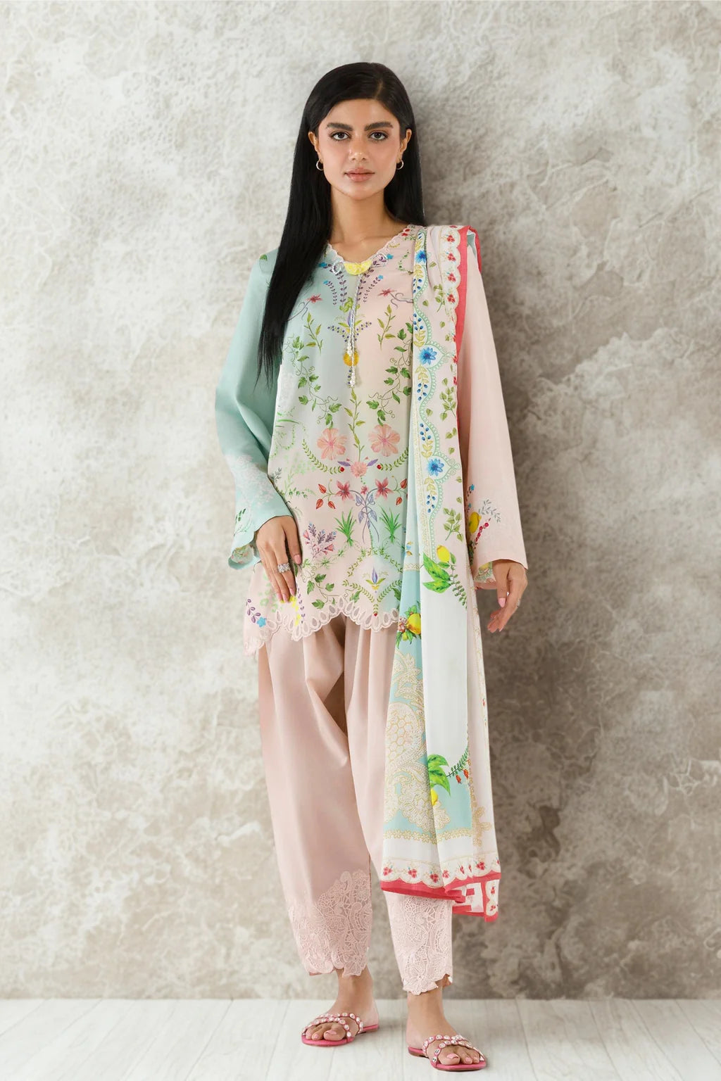 FW25MUZ017AP3 | New Arrivals | Sana Safinaz (RTS)