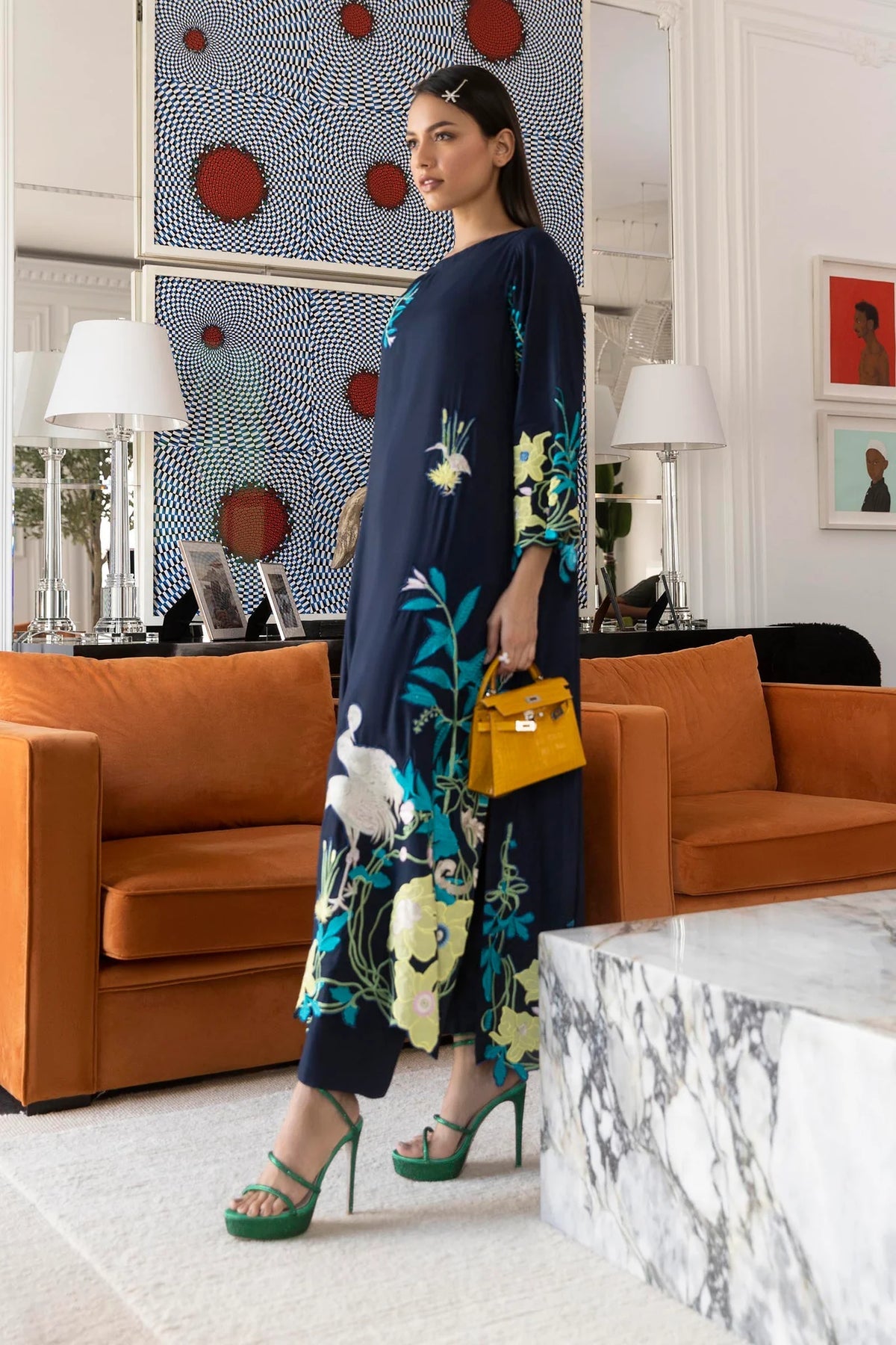 FW25SM025P2T | Safi & Me - Raw Silk Edit | SANA SAFINAZ