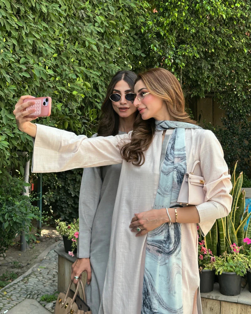 Dust Grey Two-Tone Set | LIRA