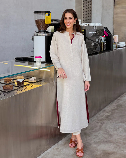 Warm Beige Two-Tone Set | LIRA