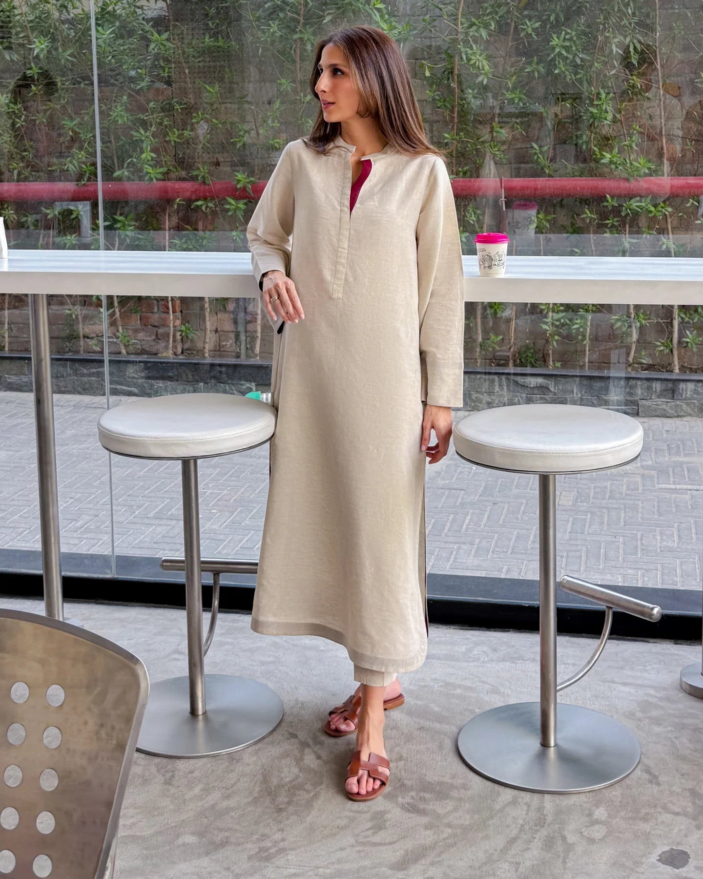 Warm Beige Two-Tone Set | LIRA